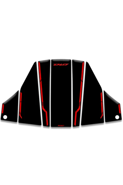 PROMOT HONDA DIO TANK PAD SET (2021/2024) UYUMLU 07