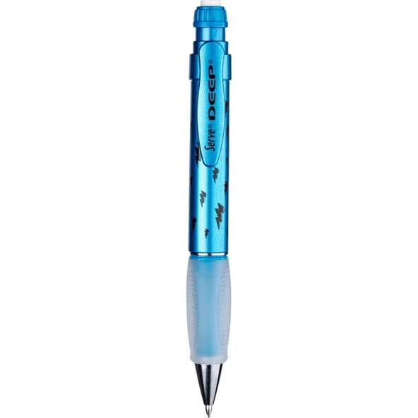 Serve Versatil Kalem Deep 0.7 MM Metalik Mavi Şimşek
