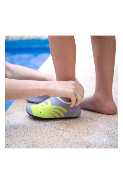 Bblüv Shoöz Havuz ve Deniz Ayakkabısı  Gri 3-4 Yaş - Resim 8