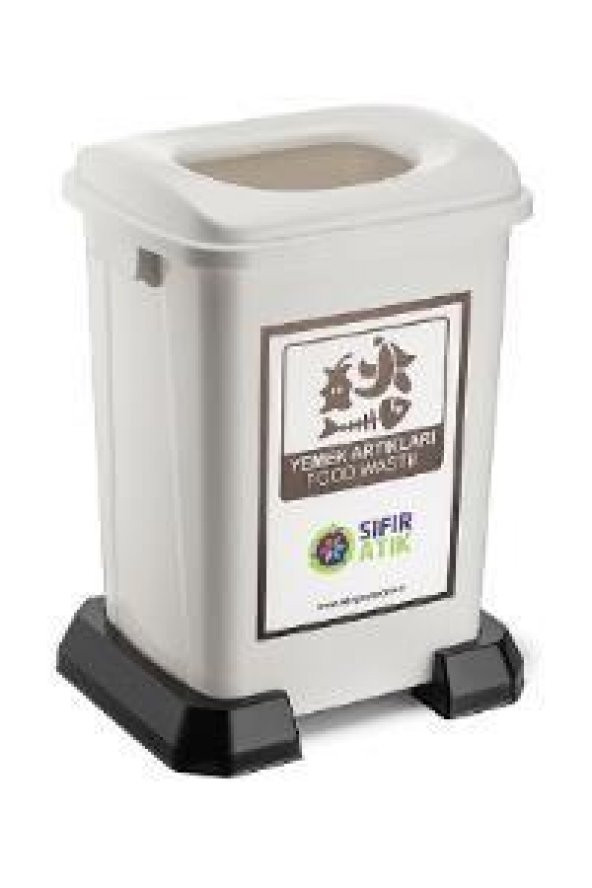 Sıfır Atık Geri Dönüşüm Atık Kovası Yemek Artıkları Atık Kovası 50 LT ürün görseli