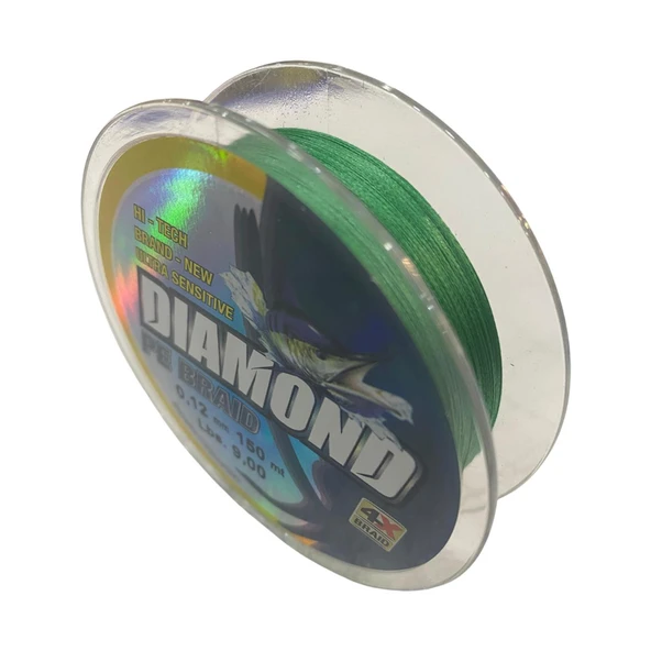 Bauer Diamond 4X Pe Braid 150 mt 0.12 mm Misina - 3