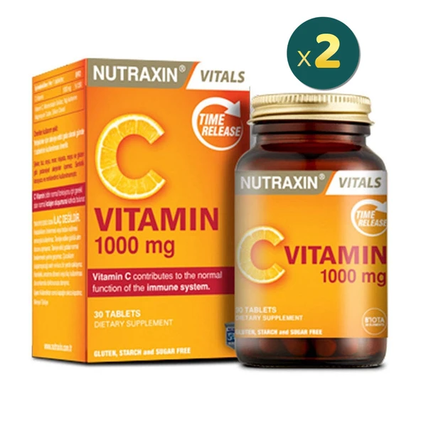 Nutraxin Vitamin C 1000 mg 30 Tablet