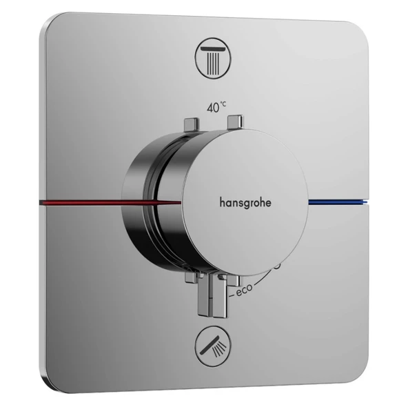 Hansgrohe ShowerSelect Comfort Q Termostat Ankastre 2 Çıkış