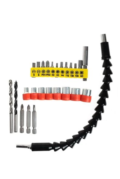 STAXX POWER  Germany 36v 8 Ah Çift Metal Şanzuman Çift Samsung Akülü Darbeli Şarjlı Matkap Vidalama +24 Parça Set - Resim 7