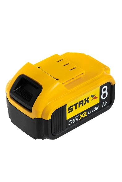 STAXX POWER  Germany 36v 8 Ah Çift Metal Şanzuman Çift Samsung Akülü Darbeli Şarjlı Matkap Vidalama +24 Parça Set - Resim 6