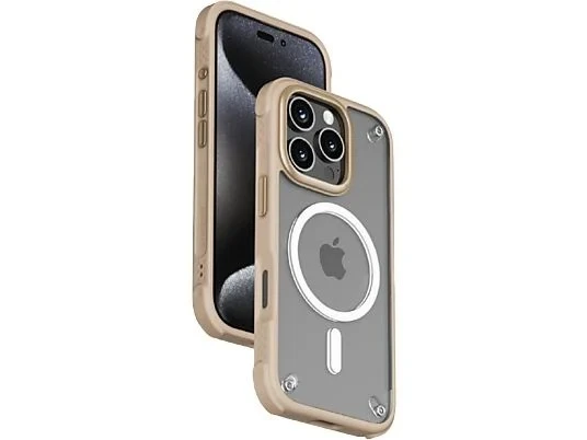 Momax İPhone 16 Pro Max Air Magnetic Case Telefon Kılıfı Kahverengi