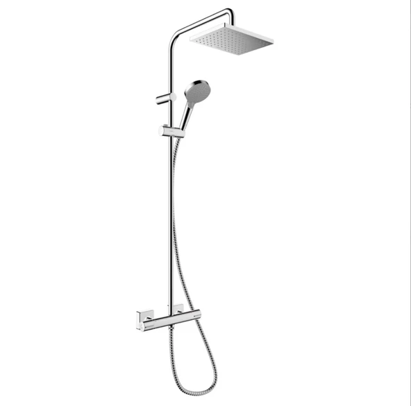 Hansgrohe Vernis Shape 230 1jet Duş Kolonu Termostat ile