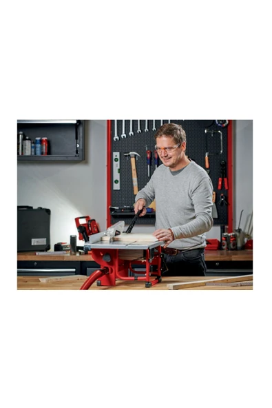 STAXX POWER  Titanyum Motorlu Ayarlanır Açı Ayarlı Bıçak Tezgah Üstü Testere Makinesi 1200w Ahşap Aliminyum Kesme - 3