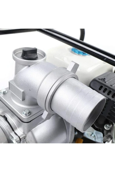 STAXX POWER  Stx30p 3 Parmak Metal Çift Çarklı Sistem Benzinli Su Pompası Motopump 7.5hp Güçlü Motor 8mt Emiş - 2