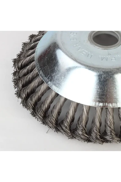 Rapco  Escpowertools Tırpan Başlığı Kıyı Temizleme Çelik Telli Universal - 4