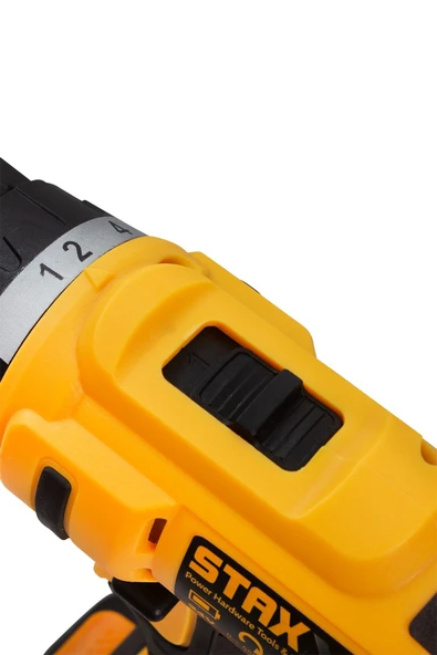 STAXX POWER  Multi Speed Bl2401 24v Çift Akülü Şarjlı Vidalama Matkap Seti + 5 Ad Titanyum Uç - 5