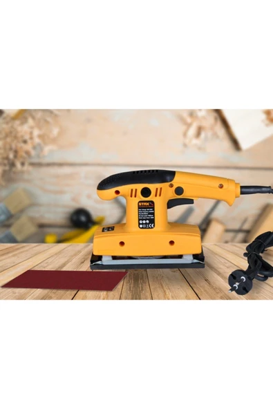 STAXX POWER  Stx-400x Profesyonel 400 W Elektrikli Titreşimli Zımpara Makinası 2 Yıl Garantili - 3