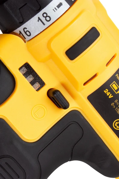 STAXX POWER  Multi Speed Bl2401 24v Çift Akülü Şarjlı Vidalama Matkap Seti + 5 Ad Titanyum Uç - 6