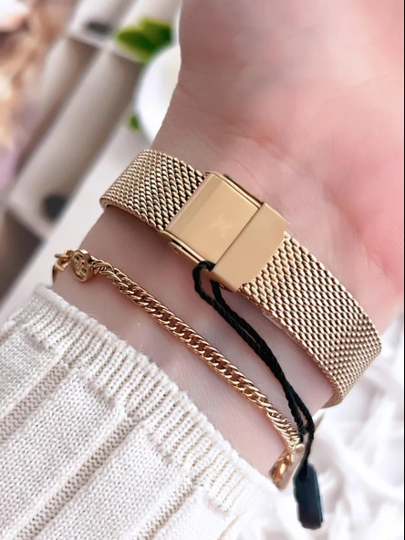 Daniel Klein Çelik Kordon Çelik Takı Seti Hediyeli 2 Yıl Garantili Kadın Kol Saati BDK.10084-1 - Resim 4