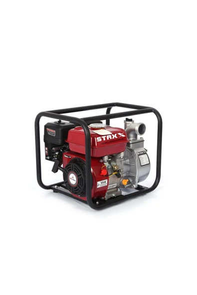 STAXX POWER  4 Zamanlı Benzinli Su Pompası Motopump 2" 5.5 Hp Ultra Power 20mt Dik Basınç 6mt Emiş