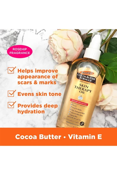 Palmers Skin Therapy Oil Rosehip Cilt Bakım Yağı 150ML - Resim 5