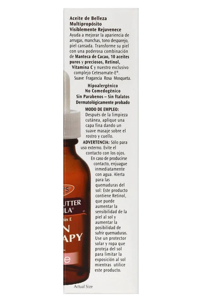 Palmers Skin Thrapy Oil Yüz Bakımı Cilt Yağı 30ML - Resim 5