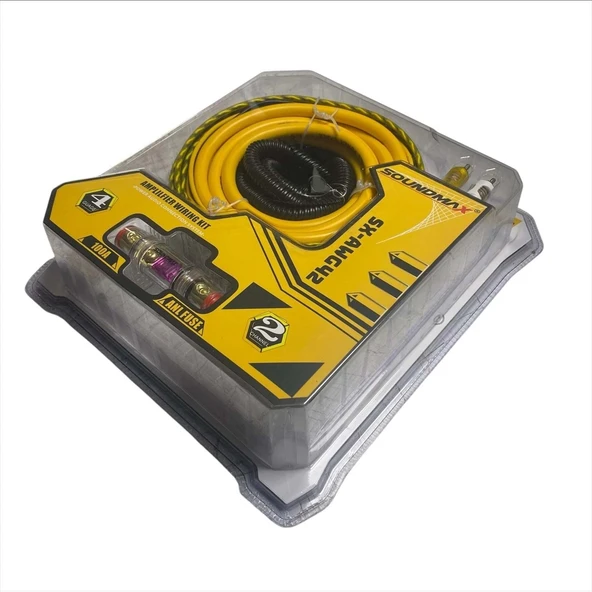 Soundmax SX-AWG42 4 GA Oto Anfi Kablo Kiti - 3