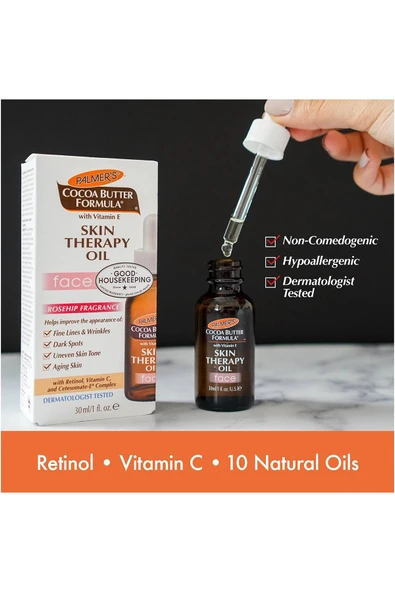 Palmers Skin Thrapy Oil Yüz Bakımı Cilt Yağı 30ML - Resim 7