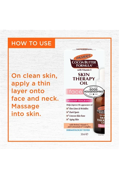 Palmers Skin Thrapy Oil Yüz Bakımı Cilt Yağı 30ML - Resim 11