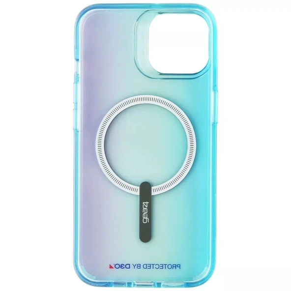 Zagg Gear4 Iphone 13/14 Milan Snap Kılıf MagSafe Telefon Kılıfı - Aurora Ombe Mavi - 2