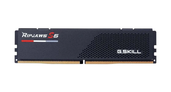 GSKILL 16GB DDR5 6000MHz Ripjaws S5 Siyah CL36 RAM F5-6000J3636F16GX1-RS5K