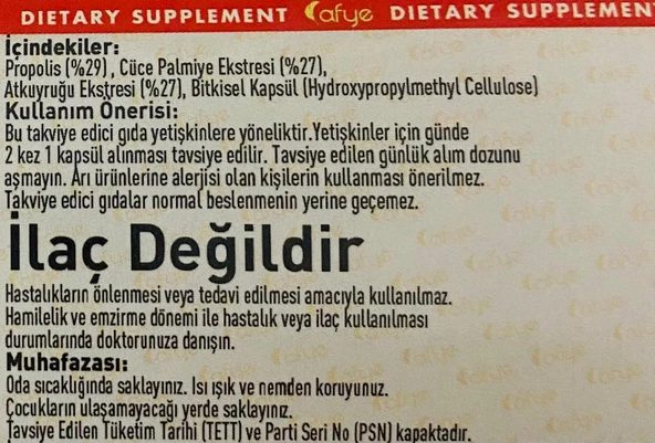 Afye P.S.A  (120 kapsül) - 2