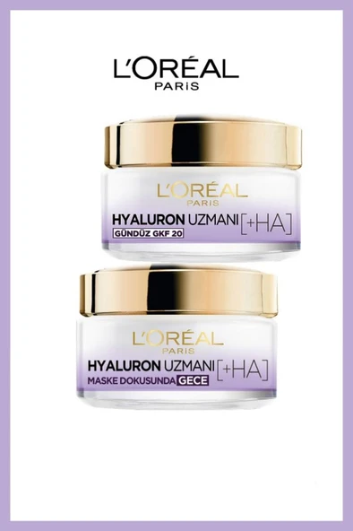 Loreal Paris Gündüz + Gece Kremi Uzmanı Seti - Hyaluron Expert Set - 9