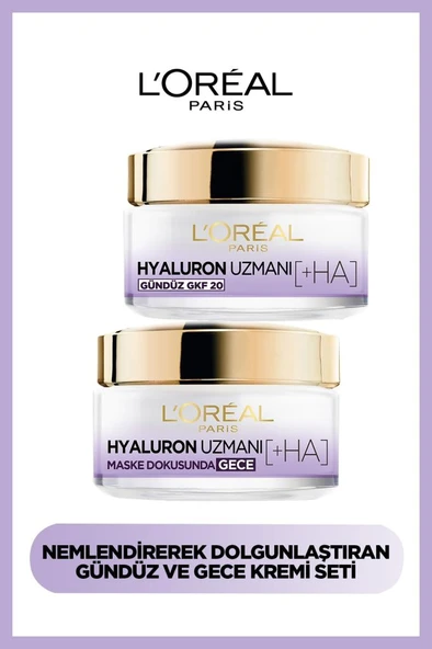 Loreal Paris Gündüz + Gece Kremi Uzmanı Seti - Hyaluron Expert Set