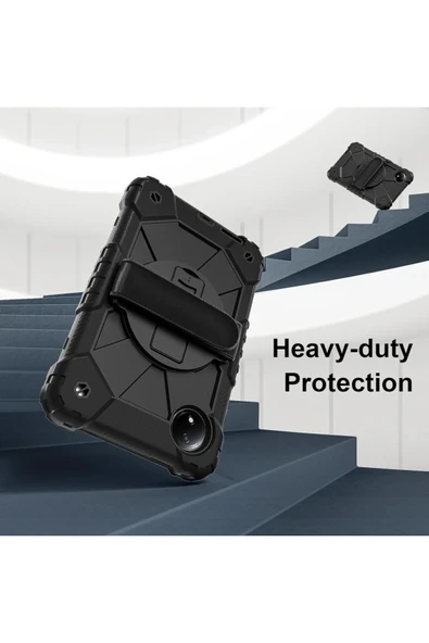 Xiaomi redmi pad se 8.7 Inç Kılıf Askılı Yüksek Koruma Defender Standlı Case - 2