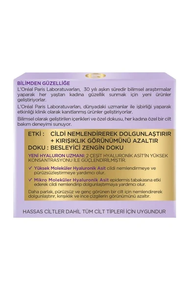 Loreal Paris Gündüz + Gece Kremi Uzmanı Seti - Hyaluron Expert Set - 5