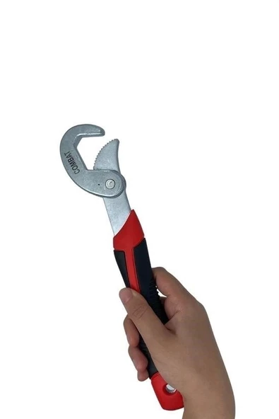 Çok Fonksiyonlu Ergonomik  Ayarlanabilir Büyük Küçük Akıllı Pense Anahtar 2li Set - 5