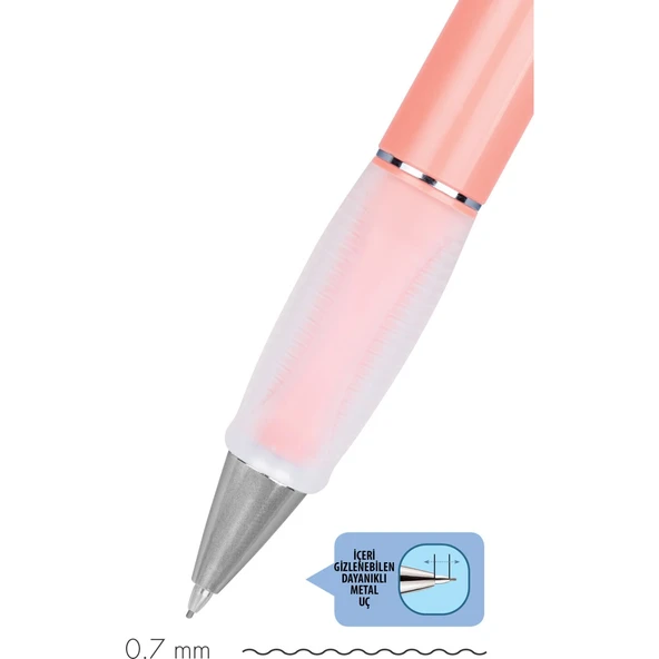 Serve Versatil Kalem Deep 0.7 MM Mercan SV-DEEP-07-MC - 3