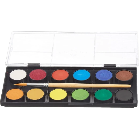 Faber Castell 12 Renk Sulu Boya Küçük Boy - 3