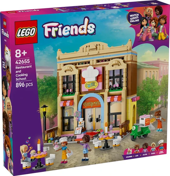 LEGO Friends 42655 Restaurant and Cooking School