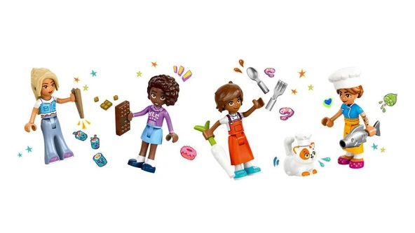LEGO Friends 42655 Restaurant and Cooking School - 4