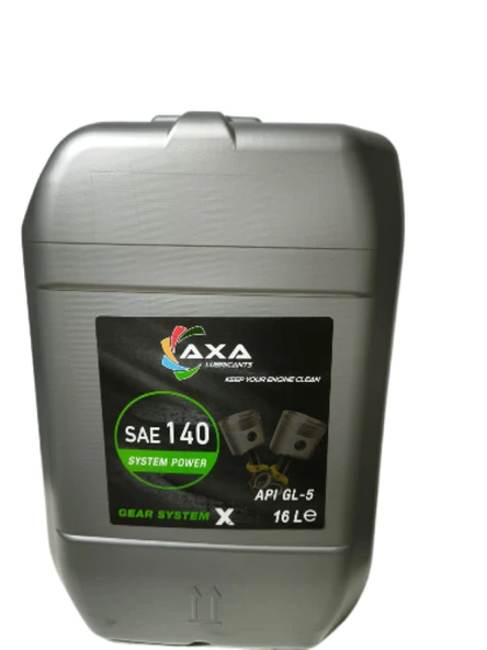 Axa Lubricants Sae 140 16 lt Mekanik Dişli Yağı Ve Asansör Şanzıman Yağı