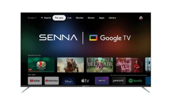 Senna 65SN9000U 4K Ultra HD 65" 165 Ekran Uydu Alıcılı Google Smart LED TV