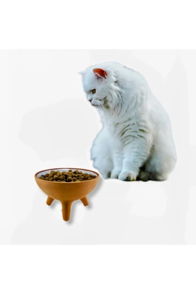 çömlek diyarı KEDİ MAMA-SU KABI - 3