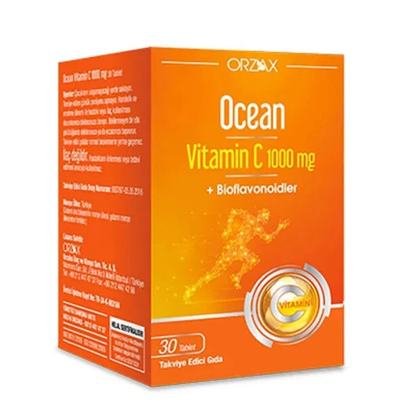 Ocean Vitamin C 1000 mg 30 Tablet