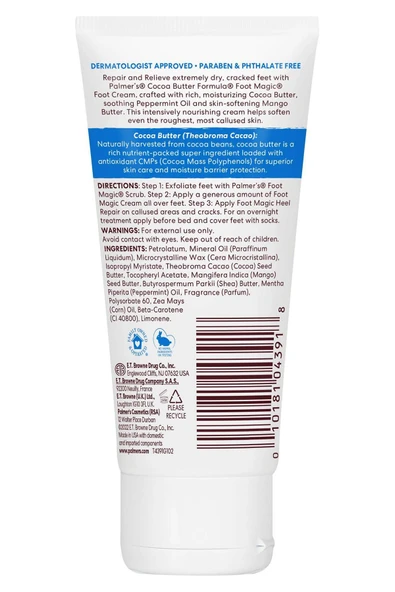 Palmers Foot Magic Cocoa Butter Nemlendirici Ayak Kremi 60GR - 2