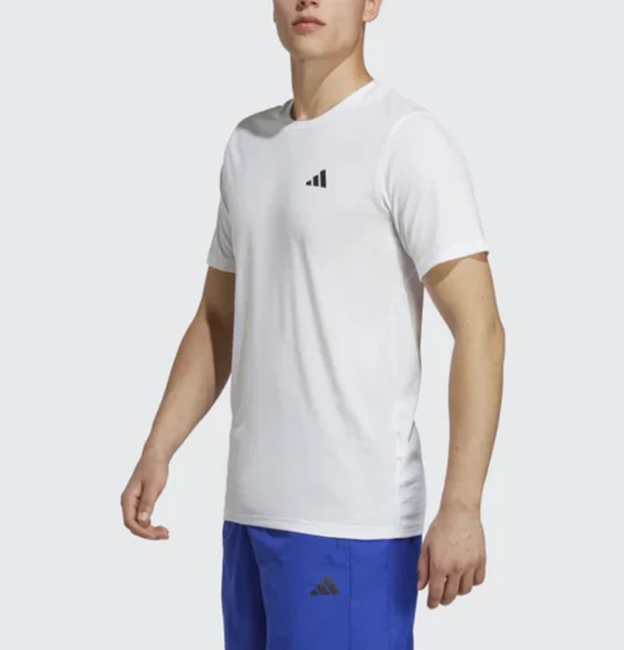 adidas Train Essentials Feelready Antrenman Tişörtü 'Beyaz' IC7440 - Resim 2