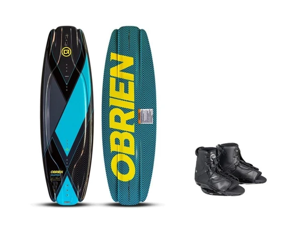 Obrien Clutch Wakeboard 138cm + Boarder Bağlama 39-44 Set