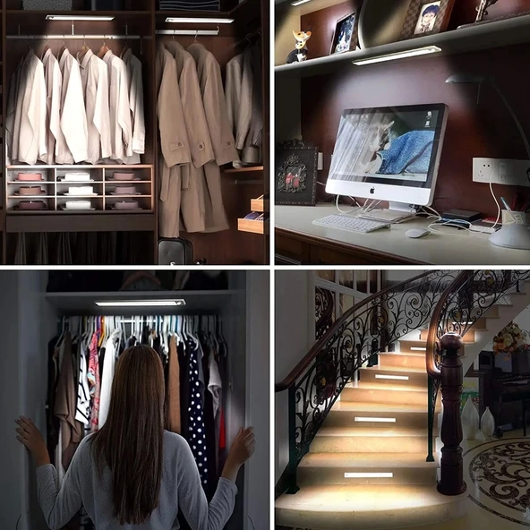 Sensörlü Şarjlı Dolap Lambası Wt-288