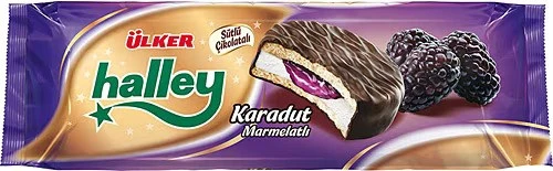 Ülker Halley Karadut Marmelatlı 236 gr 7 li x 4 Adet - Resim 2