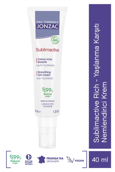 Eau Thermale Jonzac Sublimaktif Rich Yaşlanma Karşıtı Nemlendirici Krem 40ml