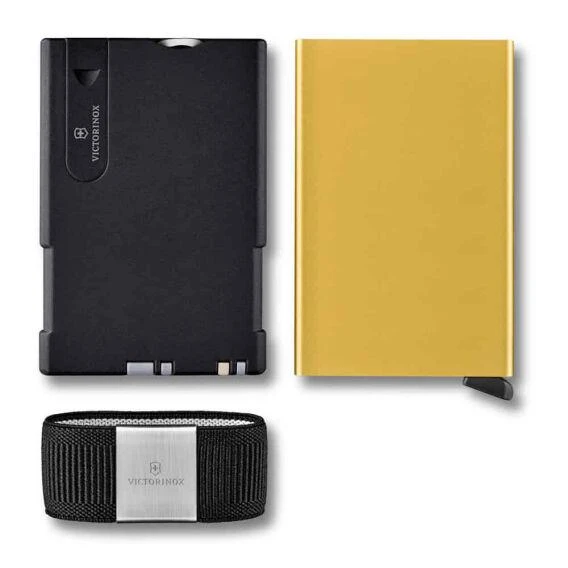 Victorinox  VT 0.7250.38 T.Smard Card Kartlık+Çakı,Gold - 4