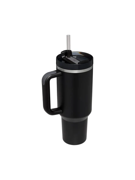 Stanley Quencher Pipetli Termos 1,18 L Siyah - 2