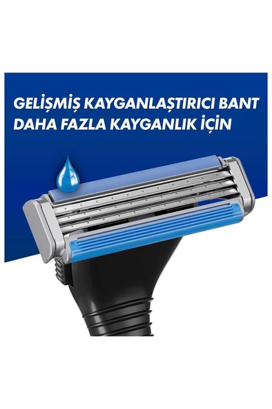 Gillette Sensor3 Tıraş Makinesi + 6 Yedek Tıraş Bıçağı - 4