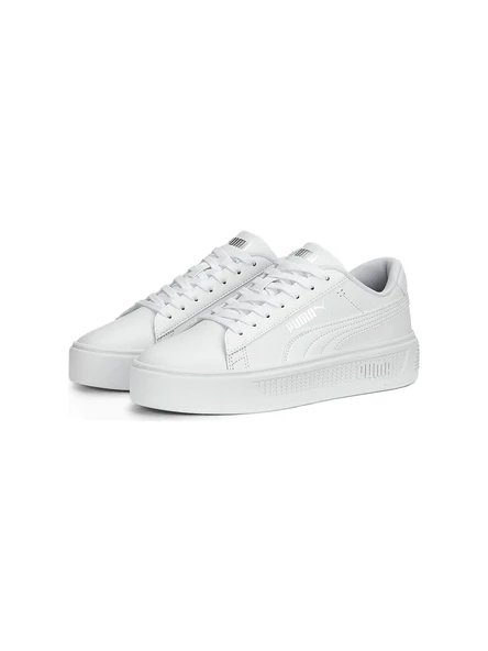 Puma SMASH PLATFORM V3 390758-01 Kadın Günlük Sneakers - 2